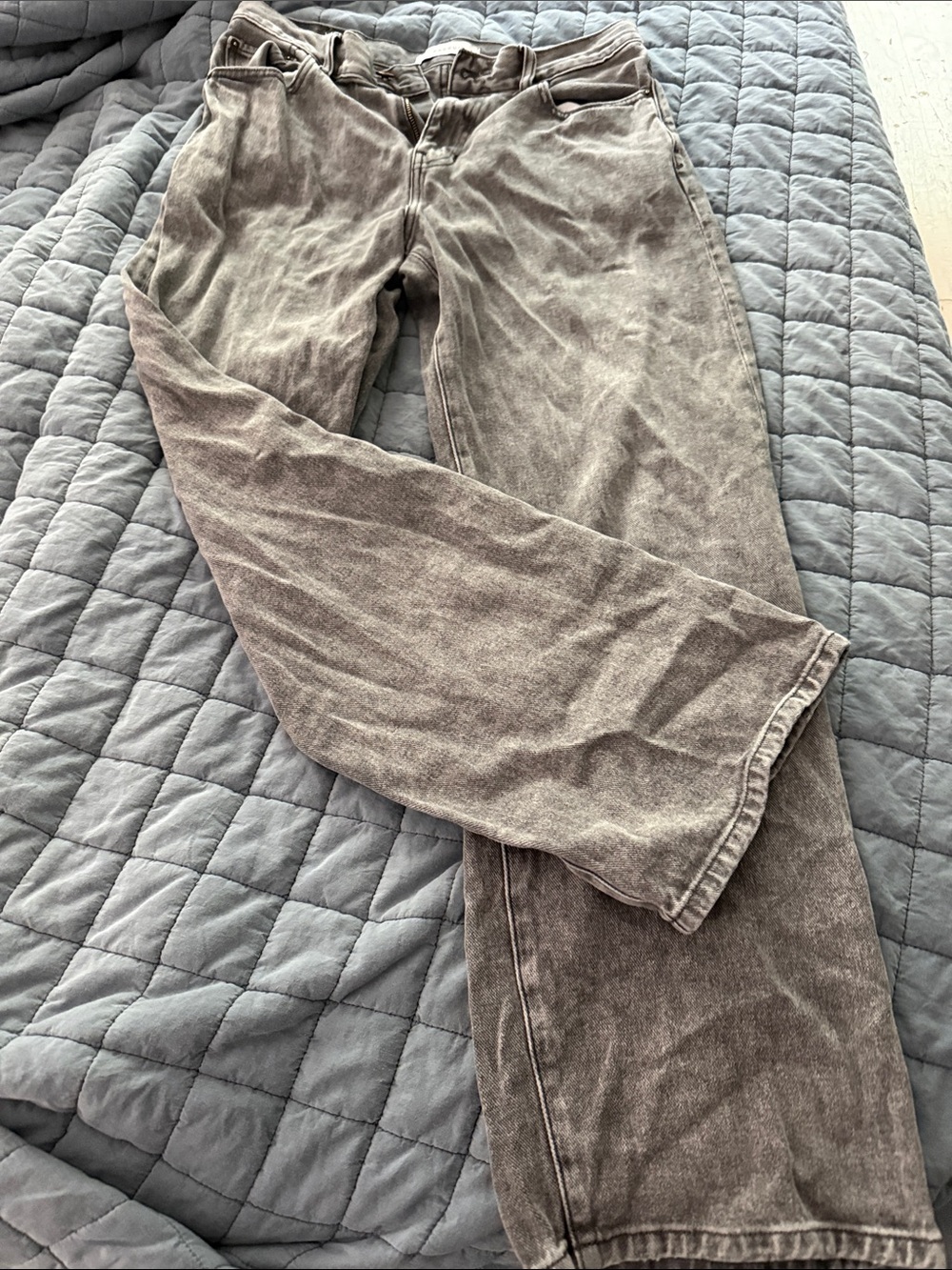 PacSun Men's Washed Gray Chinos